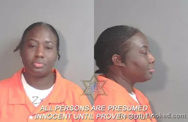 Mugshot of Jacquelyn Rene Pollard booked in Caddo County, Louisiana on March 27, 2026