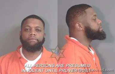 Mugshot of Jeremy Shondale Dotson booked in Caddo County, Louisiana on March 27, 2026