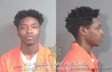 Mugshot of Javon Cavoris Green booked in Caddo County, Louisiana on March 27, 2026