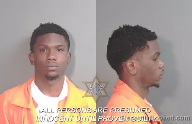 Mugshot of Jakwan Tyric Tyson booked in Caddo County, Louisiana on March 28, 2026