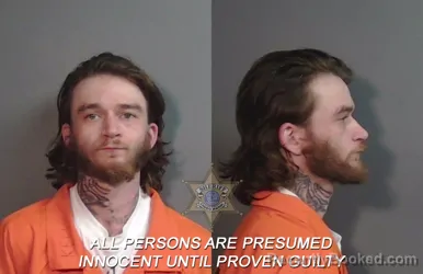 Mugshot of Kyle David Christopher booked in Caddo County, Louisiana on March 28, 2026