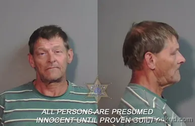 Mugshot of Jerry Wayne Curtis booked in Caddo County, Louisiana on March 28, 2026