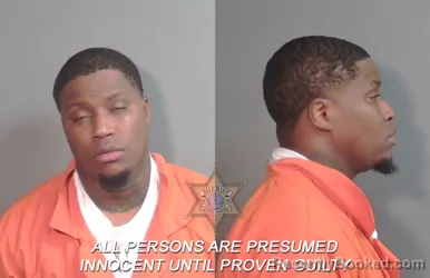 Mugshot of Dequentus Demontae Smith booked in Caddo County, Louisiana on March 28, 2026