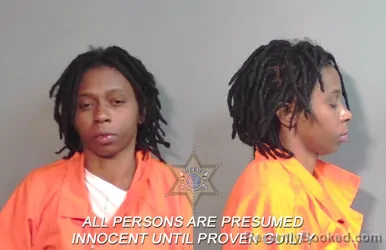 Mugshot of Bestiny Deladay Shelmon booked in Caddo County, Louisiana on March 28, 2026