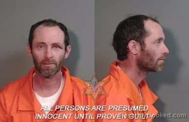 Mugshot of Travis Ray Nielsen booked in Caddo County, Louisiana on March 29, 2026