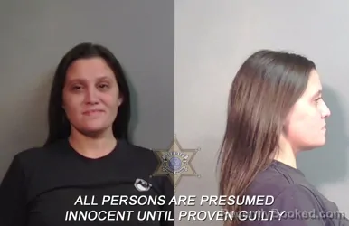 Mugshot of Chelsey Lanay Patterson booked in Caddo County, Louisiana on March 28, 2026