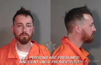 Mugshot of Jesse Blue Stone booked in Caddo County, Louisiana on March 29, 2026