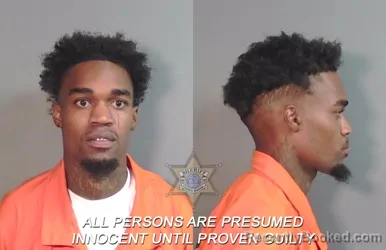 Mugshot of Xavier Montreal Davidson booked in Caddo County, Louisiana on March 30, 2026