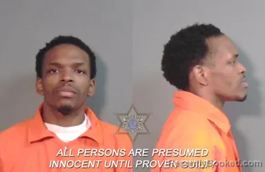 Mugshot of Xavier Rondedrick Laro Johnson booked in Caddo County, Louisiana on March 30, 2026