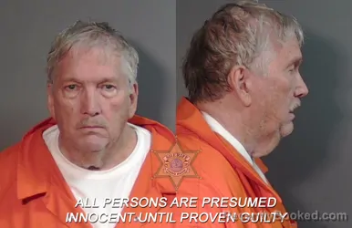 Mugshot of John Wayne Lingberg booked in Caddo County, Louisiana on March 30, 2026