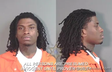 Mugshot of Justin Antonio Anderson booked in Caddo County, Louisiana on March 31, 2026