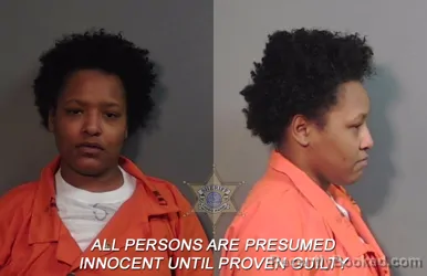 Mugshot of Destiny Rashanna Kaye Green booked in Caddo County, Louisiana on March 31, 2026