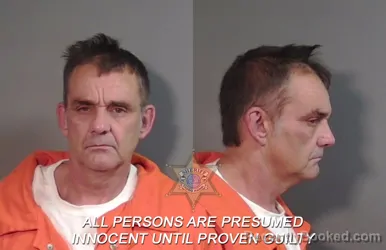 Mugshot of Robert Terry Robertson booked in Caddo County, Louisiana on March 31, 2026