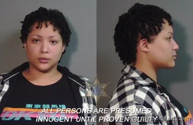 Mugshot of Kierra Anita Lassiter booked in Caddo County, Louisiana on April 1, 2026