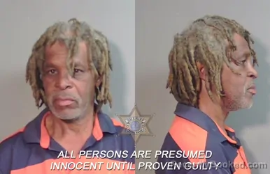 Mugshot of Willie Malchi Davis booked in Caddo County, Louisiana on April 1, 2026