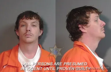 Mugshot of Tristen Bekker Ray booked in Caddo County, Louisiana on April 1, 2026