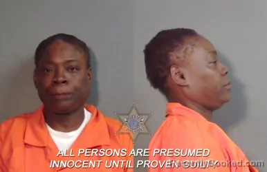 Mugshot of Cassandra Michelle Alexander booked in Caddo County, Louisiana on April 1, 2026