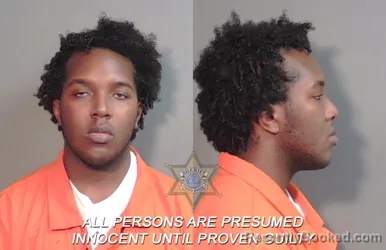 Mugshot of Daniel Deshawn Odums booked in Caddo County, Louisiana on April 2, 2026