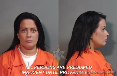 Mugshot of Julia Adelle Coon booked in Caddo County, Louisiana on April 2, 2026