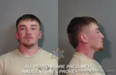 Mugshot of Tylor Brian Burnley booked in Caddo County, Louisiana on April 3, 2026