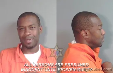 Mugshot of Garrell Cascell Williams booked in Caddo County, Louisiana on April 4, 2026