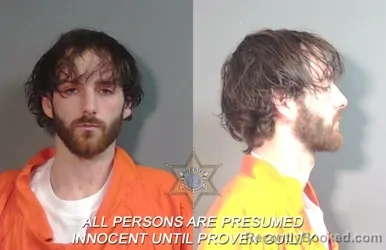 Mugshot of Damian James Shadrick booked in Caddo County, Louisiana on April 5, 2026