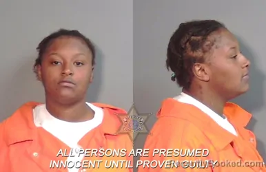 Mugshot of Unshatavia Latoya Kay Hill booked in Caddo County, Louisiana on April 5, 2026