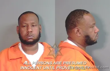 Mugshot of Lenardo Lee Montgomery booked in Caddo County, Louisiana on April 5, 2026