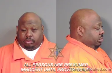 Mugshot of Cedric Darnell Harris booked in Caddo County, Louisiana on April 6, 2026