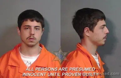 Mugshot of Ashton Gauge Thornhill booked in Caddo County, Louisiana on April 9, 2026