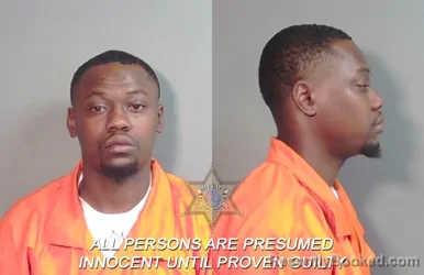 Mugshot of Caleb Christian Jaylen Brown booked in Caddo County, Louisiana on April 9, 2026