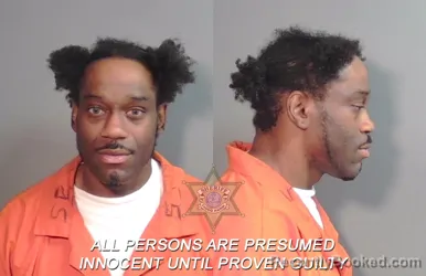 Mugshot of Linzy Cary Marshall booked in Caddo County, Louisiana on April 26, 2026