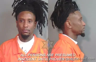 Mugshot of Malik Dashaun Kilgore booked in Caddo County, Louisiana on April 26, 2026