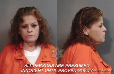 Mugshot of Stacie Michelle Cruz booked in Caddo County, Louisiana on April 29, 2026
