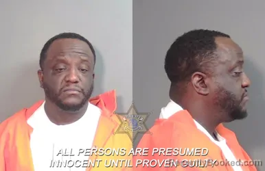 Mugshot of Contrell Dwayne Woods booked in Caddo County, Louisiana on May 1, 2026