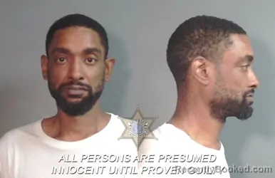 Mugshot of Kendrick Darnell Montgomery booked in Caddo County, Louisiana on May 5, 2026