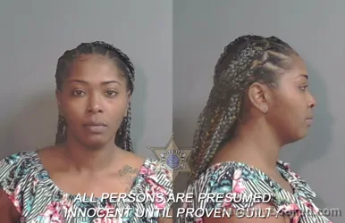 Mugshot of Cristaneitha Trenee Wilson booked in Caddo County, Louisiana on May 8, 2026