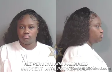 Mugshot of Cederrika Stardaja Watkins booked in Caddo County, Louisiana on May 10, 2026