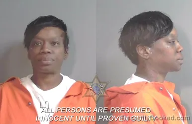 Mugshot of Lashunda Ann Knowles booked in Caddo County, Louisiana on May 14, 2026
