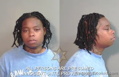 Mugshot of Tyronica Lagina Lashelle Foster booked in Caddo County, Louisiana on May 16, 2026