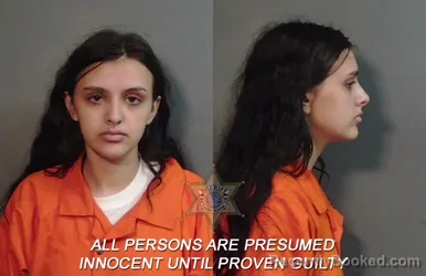 Mugshot of Maci Rachelle Davis booked in Caddo County, Louisiana on May 16, 2026