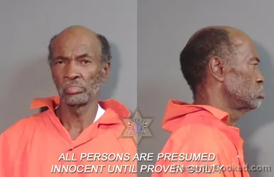 Mugshot of Rickey Nelson Johnson booked in Caddo County, Louisiana on May 20, 2026
