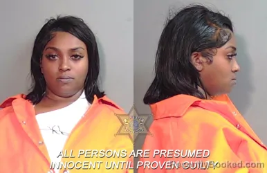 Mugshot of Makayla Lasha Braden booked in Caddo County, Louisiana on May 24, 2026