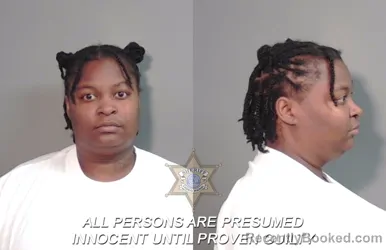 Mugshot of Darnisha Symone Green booked in Caddo County, Louisiana on June 22, 2026