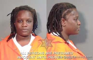 Mugshot of Adrinia Charisse Gabrielle Mcduffey booked in Caddo County, Louisiana on June 23, 2026