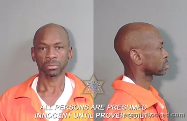 Mugshot of Tyrone Thomas booked in Caddo County, Louisiana on June 23, 2026