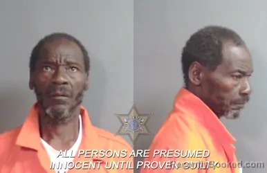 Mugshot of Walter Lee Evans booked in Caddo County, Louisiana on June 28, 2026
