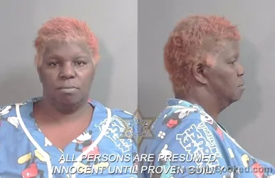 Mugshot of Sonya Yvette Davis booked in Caddo County, Louisiana on July 2, 2026