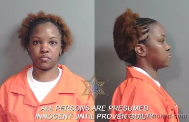 Mugshot of Quantesha Quantae Washington booked in Caddo County, Louisiana on July 7, 2026