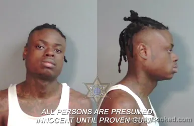 Mugshot of Jasean Alanis Davis booked in Caddo County, Louisiana on July 8, 2026